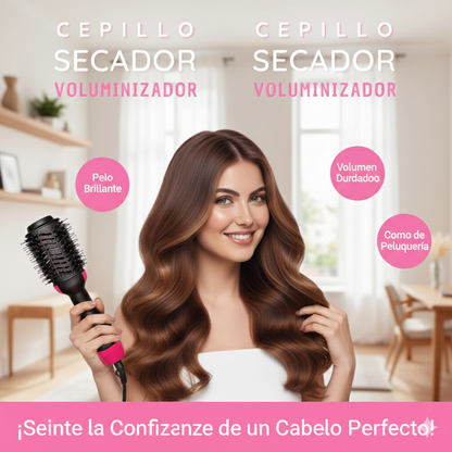 Cepillo 3 en 1 Peina - Seca - Alisa